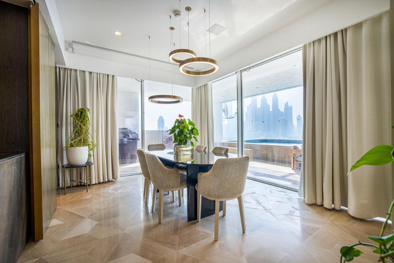 Five Palm Jumeirah 2Br Luxury Penthouse , Full Marina See View With Private Pool Dubai Eksteriør bilde