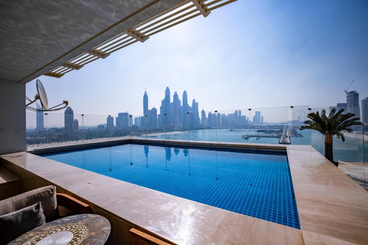 Five Palm Jumeirah 2Br Luxury Penthouse , Full Marina See View With Private Pool Dubai Eksteriør bilde