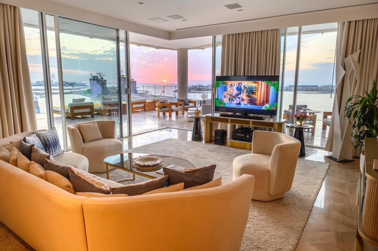 Five Palm Jumeirah 2Br Luxury Penthouse , Full Marina See View With Private Pool Dubai Eksteriør bilde
