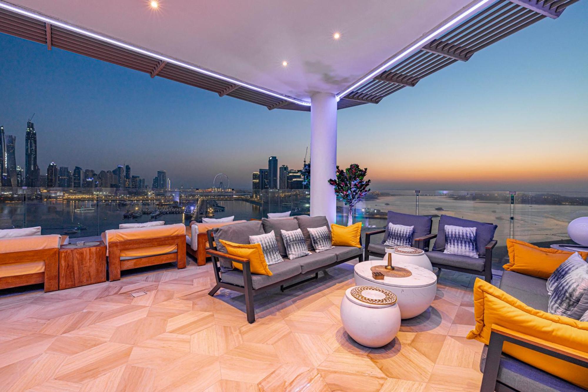 Five Palm Jumeirah 2Br Luxury Penthouse , Full Marina See View With Private Pool Dubai Eksteriør bilde