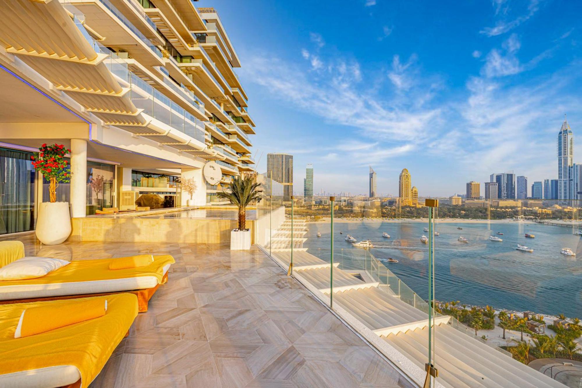 Five Palm Jumeirah 2Br Luxury Penthouse , Full Marina See View With Private Pool Dubai Eksteriør bilde