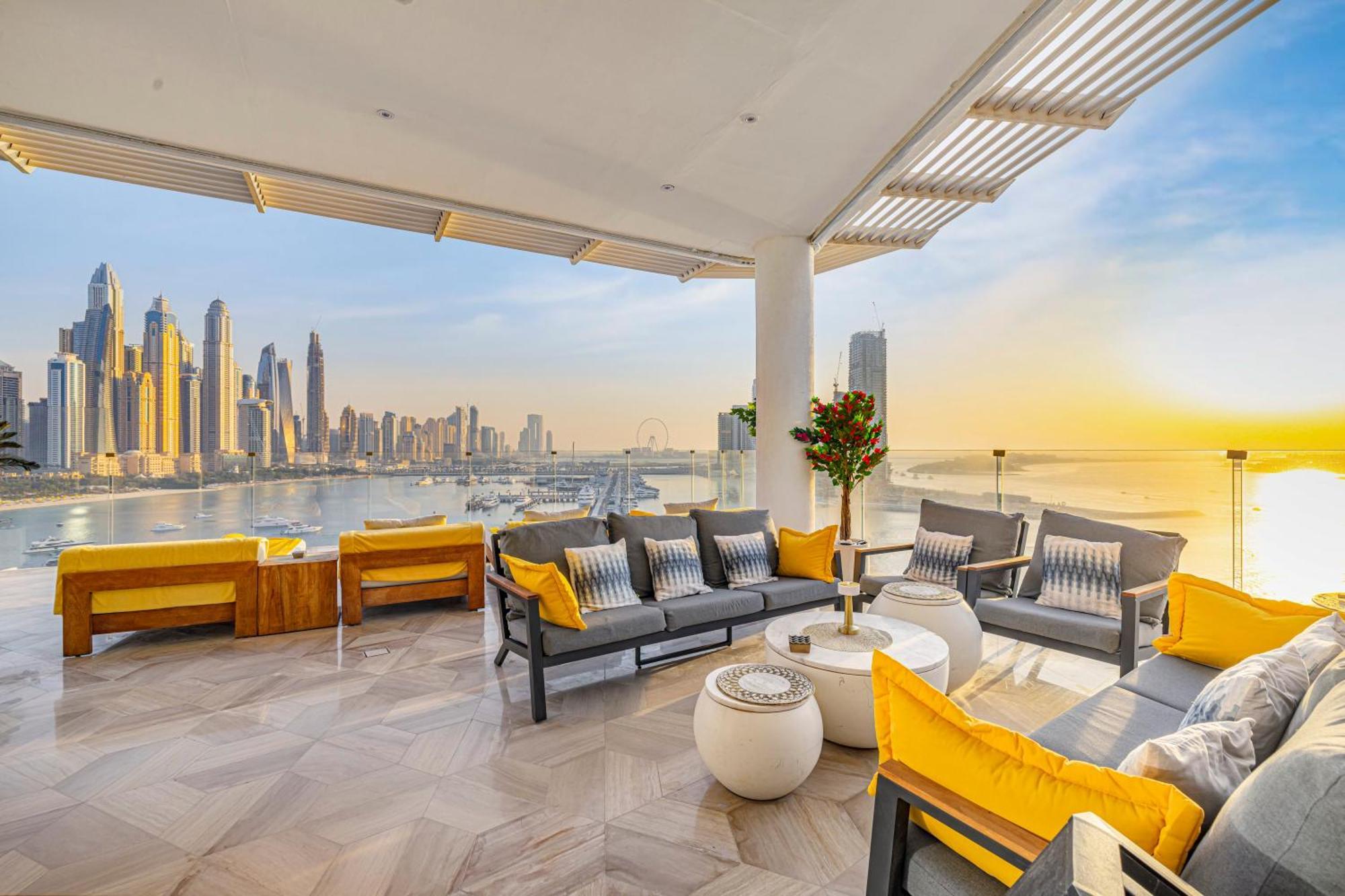 Five Palm Jumeirah 2Br Luxury Penthouse , Full Marina See View With Private Pool Dubai Eksteriør bilde