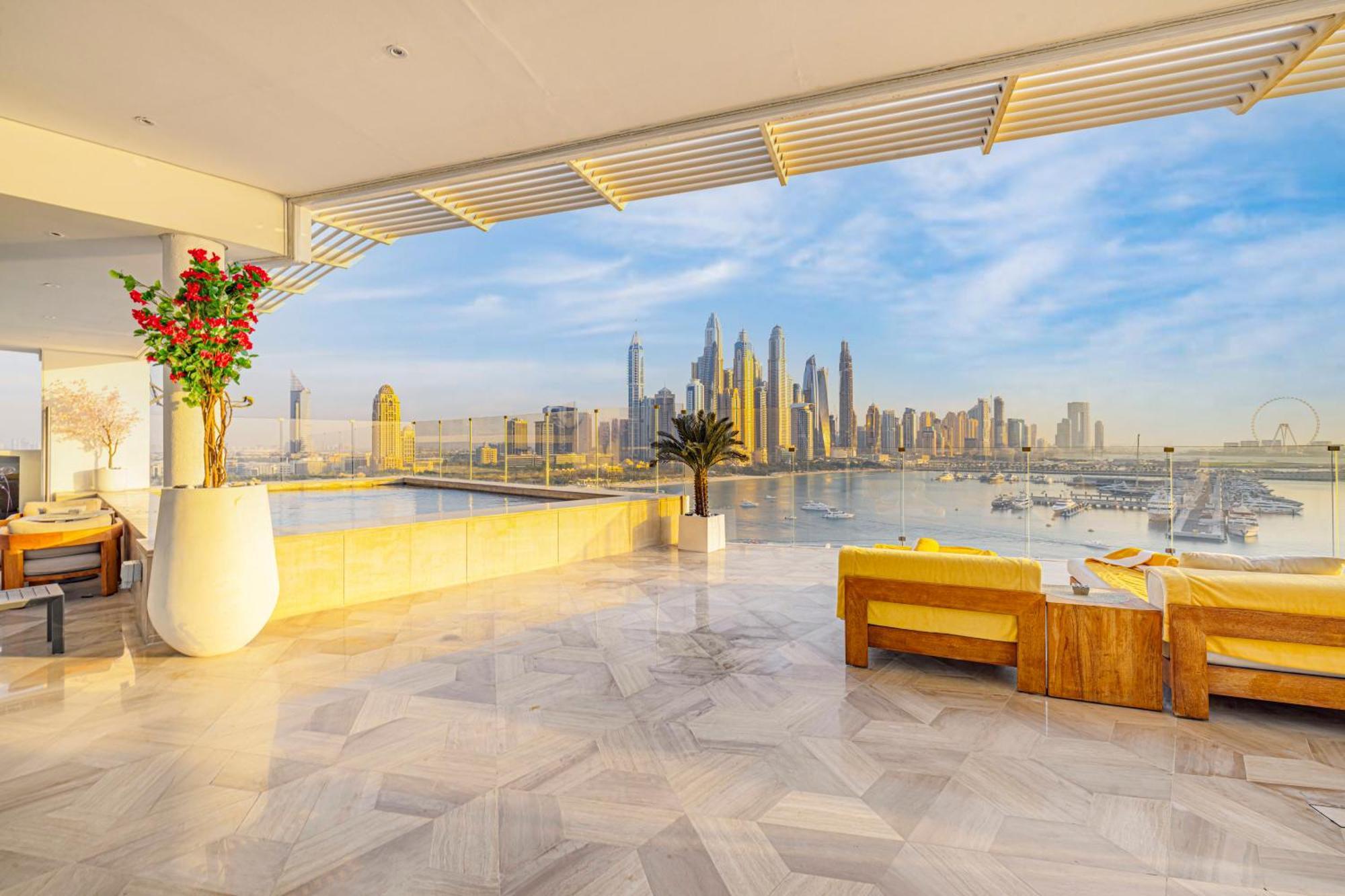 Five Palm Jumeirah 2Br Luxury Penthouse , Full Marina See View With Private Pool Dubai Eksteriør bilde