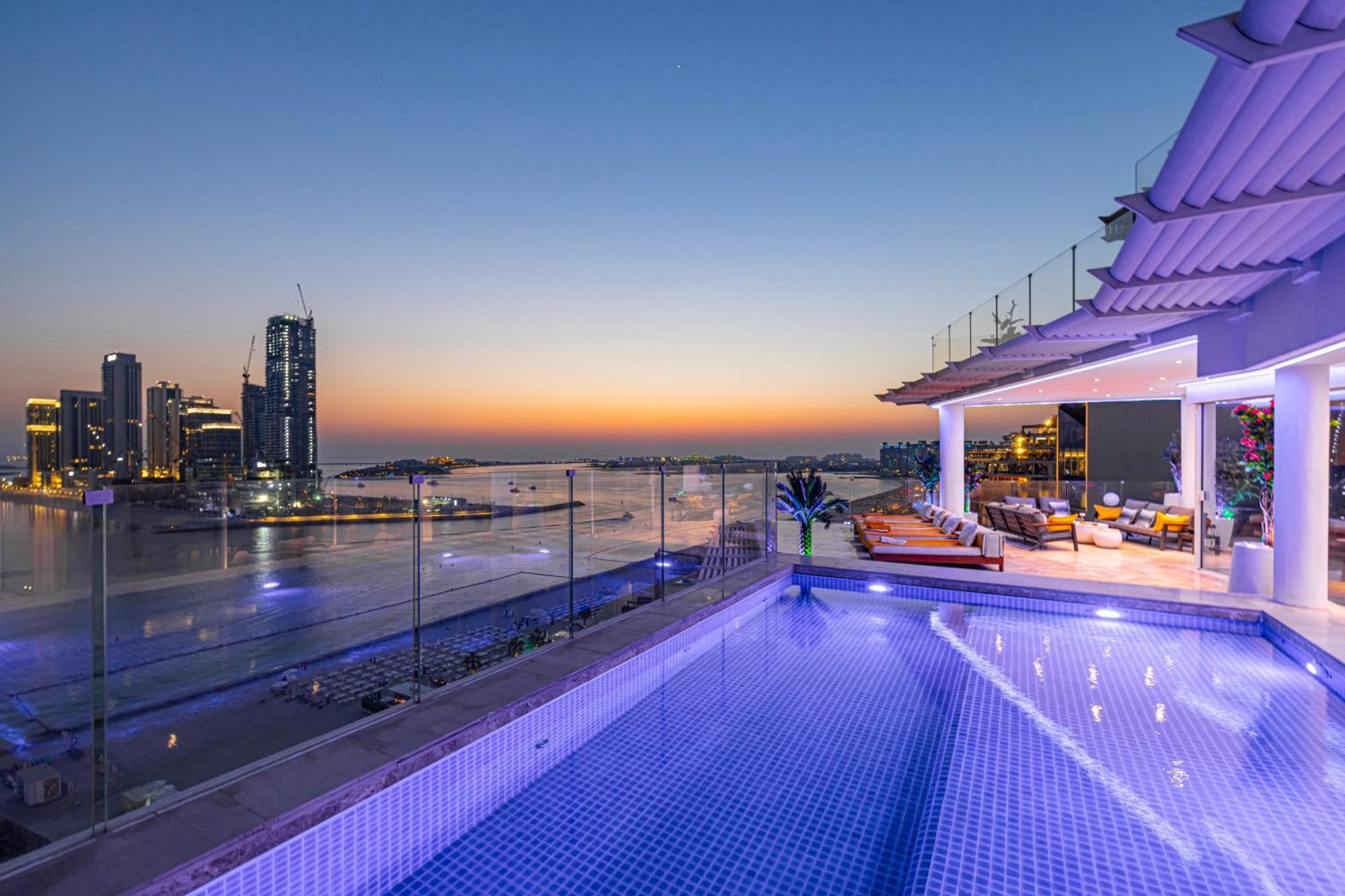 Five Palm Jumeirah 2Br Luxury Penthouse , Full Marina See View With Private Pool Dubai Eksteriør bilde