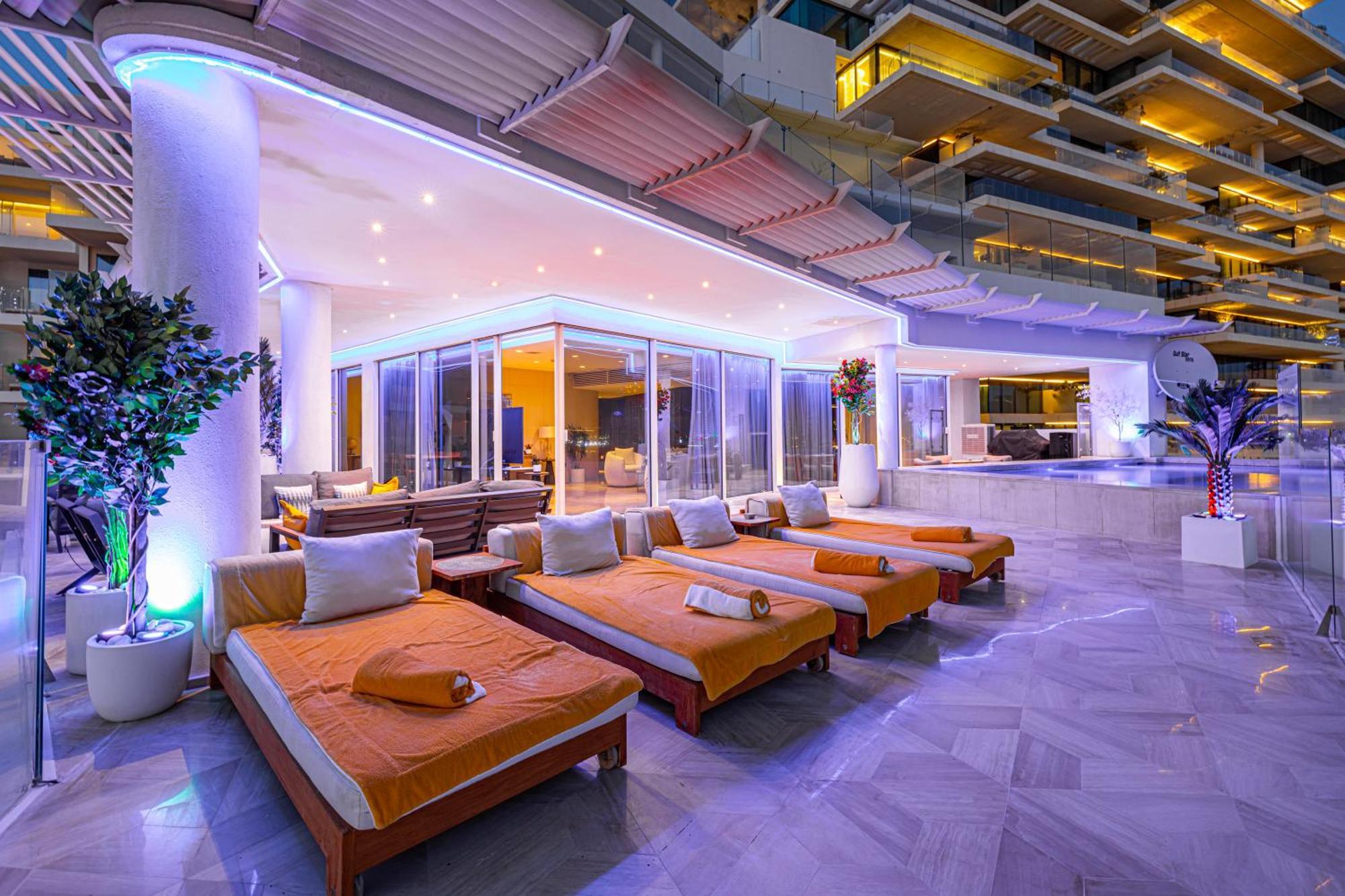 Five Palm Jumeirah 2Br Luxury Penthouse , Full Marina See View With Private Pool Dubai Eksteriør bilde